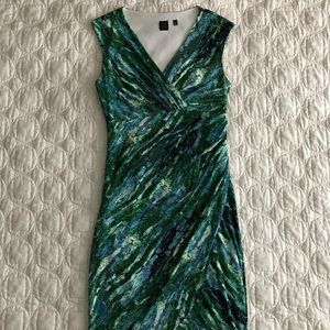 Saks 5th Ave - Sleeveless, Knee-length Abstract Print Dress.